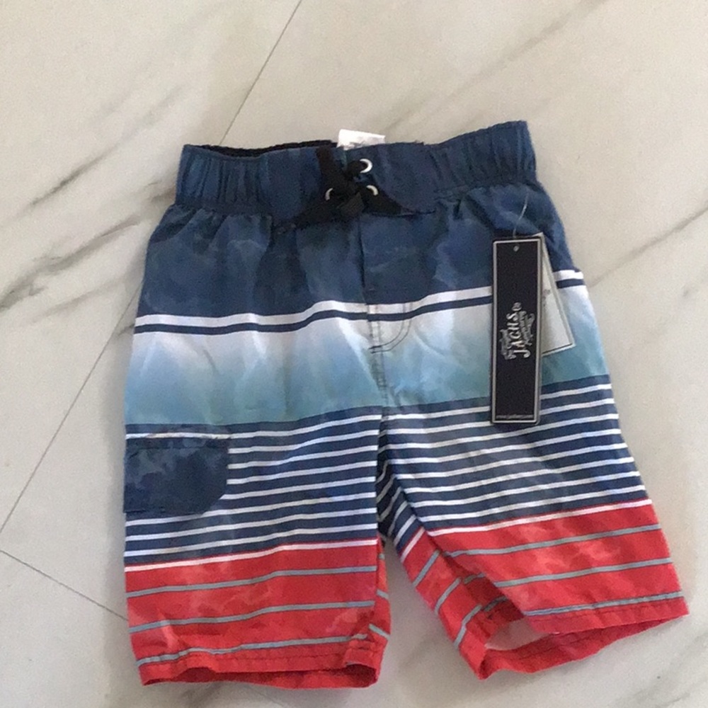 Designer swim trunk